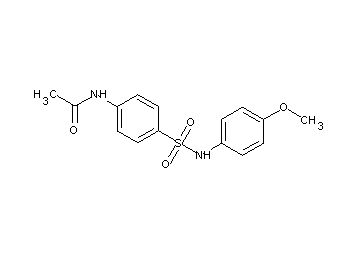 N-(4-{[(4-methoxyphenyl)amino]sulfonyl}phenyl)acetamide