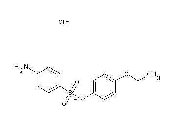 4-amino-N-(4-ethoxyphenyl)benzenesulfonamide hydrochloride - Click Image to Close