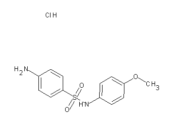 4-amino-N-(4-methoxyphenyl)benzenesulfonamide hydrochloride