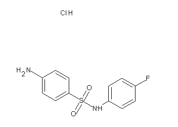 4-amino-N-(4-fluorophenyl)benzenesulfonamide hydrochloride - Click Image to Close