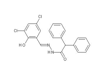 N'-(3,5-dichloro-2-hydroxybenzylidene)-2,2-diphenylacetohydrazide