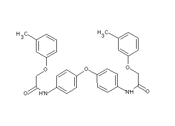 N,N'-[oxybis(4,1-phenylene)]bis[2-(3-methylphenoxy)acetamide]