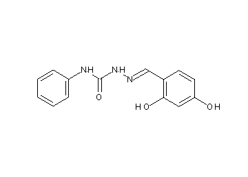 2,4-dihydroxybenzaldehyde N-phenylsemicarbazone