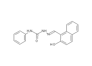 2-hydroxy-1-naphthaldehyde N-phenylsemicarbazone