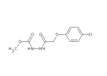 methyl 2-[(4-chlorophenoxy)acetyl]hydrazinecarboxylate