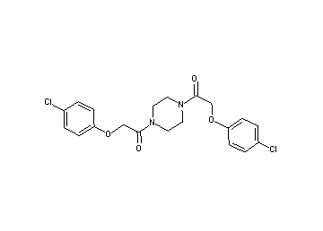 1,4-bis[(4-chlorophenoxy)acetyl]piperazine