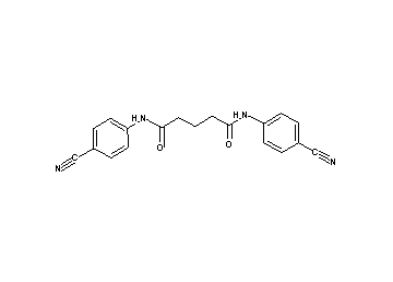 N,N'-bis(4-cyanophenyl)pentanediamide