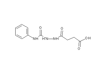4-[2-(anilinocarbonyl)hydrazino]-4-oxobutanoic acid