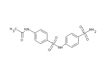 N-[4-({[4-(aminosulfonyl)phenyl]amino}sulfonyl)phenyl]acetamide