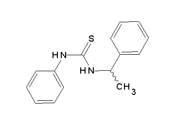 N-phenyl-N'-(1-phenylethyl)thiourea