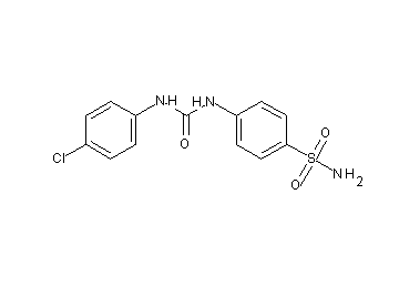 4-({[(4-chlorophenyl)amino]carbonyl}amino)benzenesulfonamide