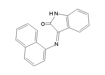 3-(1-naphthylimino)-1,3-dihydro-2H-indol-2-one