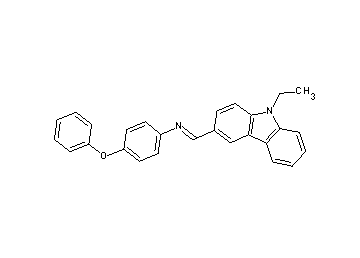 N-[(9-ethyl-9H-carbazol-3-yl)methylene]-4-phenoxyaniline