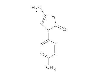 5-methyl-2-(4-methylphenyl)-2,4-dihydro-3H-pyrazol-3-one