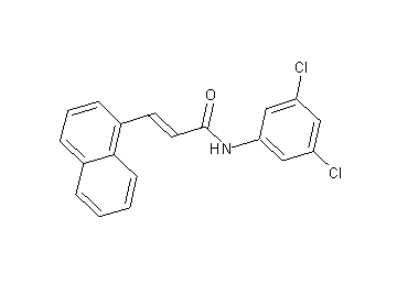 N-(3,5-dichlorophenyl)-3-(1-naphthyl)acrylamide