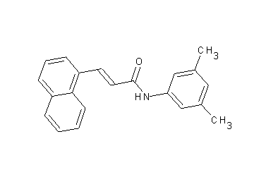 N-(3,5-dimethylphenyl)-3-(1-naphthyl)acrylamide