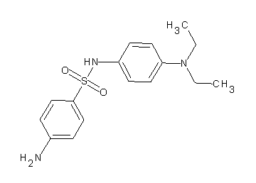 4-amino-N-[4-(diethylamino)phenyl]benzenesulfonamide