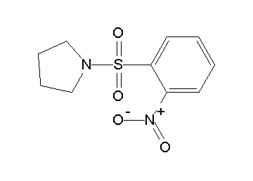 1-[(2-nitrophenyl)sulfonyl]pyrrolidine