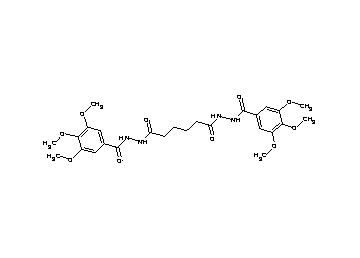 N'1,N'6-bis(3,4,5-trimethoxybenzoyl)hexanedihydrazide