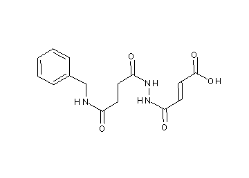 4-{2-[4-(benzylamino)-4-oxobutanoyl]hydrazino}-4-oxo-2-butenoic acid