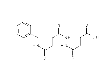 4-{2-[4-(benzylamino)-4-oxobutanoyl]hydrazino}-4-oxobutanoic acid