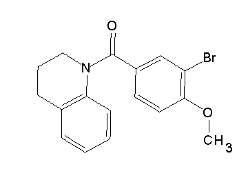 1-(3-bromo-4-methoxybenzoyl)-1,2,3,4-tetrahydroquinoline