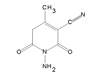 1-amino-4-methyl-2,6-dioxo-1,2,5,6-tetrahydro-3-pyridinecarbonitrile