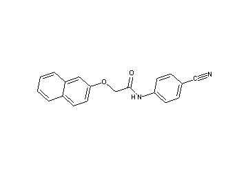 N-(4-cyanophenyl)-2-(2-naphthyloxy)acetamide