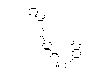 N,N'-4,4'-biphenyldiylbis[2-(2-naphthyloxy)acetamide]