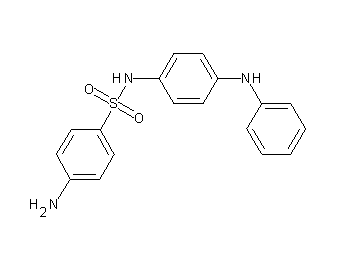 4-amino-N-(4-anilinophenyl)benzenesulfonamide