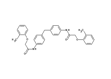 N,N'-[methylenebis(4,1-phenylene)]bis[2-(2-methylphenoxy)acetamide]