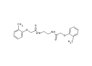 N,N'-1,2-ethanediylbis[2-(2-methylphenoxy)acetamide]