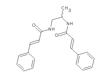 N,N'-1,2-propanediylbis(3-phenylacrylamide)