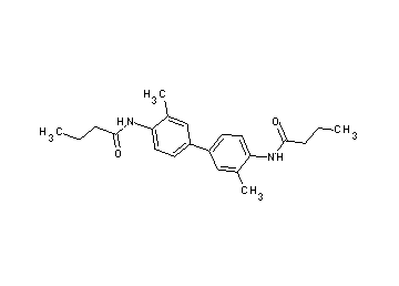 N,N'-(3,3'-dimethyl-4,4'-biphenyldiyl)dibutanamide