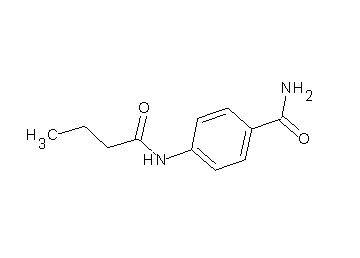 4-(butyrylamino)benzamide