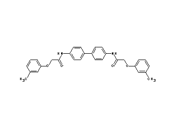 N,N'-4,4'-biphenyldiylbis[2-(3-methylphenoxy)acetamide]