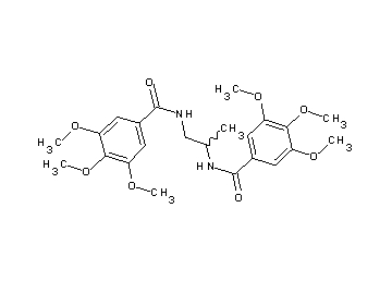 N,N'-1,2-propanediylbis(3,4,5-trimethoxybenzamide)