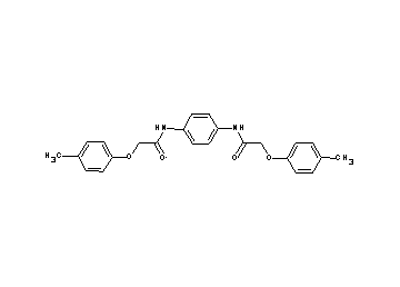 N,N'-1,4-phenylenebis[2-(4-methylphenoxy)acetamide]