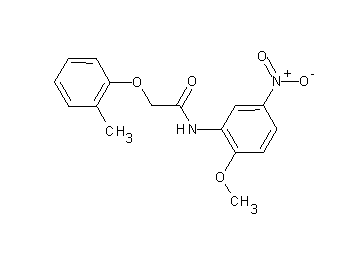 N-(2-methoxy-5-nitrophenyl)-2-(2-methylphenoxy)acetamide