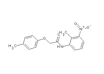 N-(2-methyl-3-nitrophenyl)-2-(4-methylphenoxy)acetamide