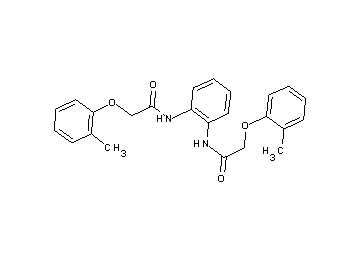 N,N'-1,2-phenylenebis[2-(2-methylphenoxy)acetamide]