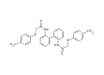 N,N'-2,2'-biphenyldiylbis[2-(4-methylphenoxy)acetamide]