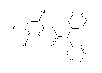 2,2-diphenyl-N-(2,4,5-trichlorophenyl)acetamide