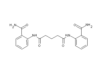 N,N'-bis[2-(aminocarbonyl)phenyl]pentanediamide