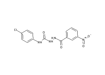 N-(4-chlorophenyl)-2-(3-nitrobenzoyl)hydrazinecarboxamide