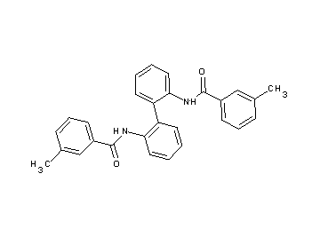 N,N'-2,2'-biphenyldiylbis(3-methylbenzamide) - Click Image to Close