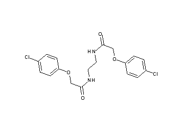 N,N'-1,2-ethanediylbis[2-(4-chlorophenoxy)acetamide]