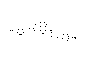 N,N'-1,5-naphthalenediylbis[2-(4-methylphenoxy)acetamide]