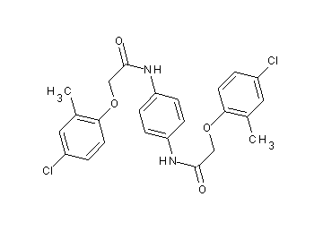 N,N'-1,4-phenylenebis[2-(4-chloro-2-methylphenoxy)acetamide]