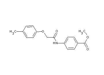 methyl 4-{[(4-methylphenoxy)acetyl]amino}benzoate